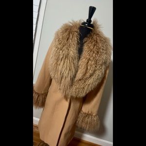 Beige J. Percy fur coat